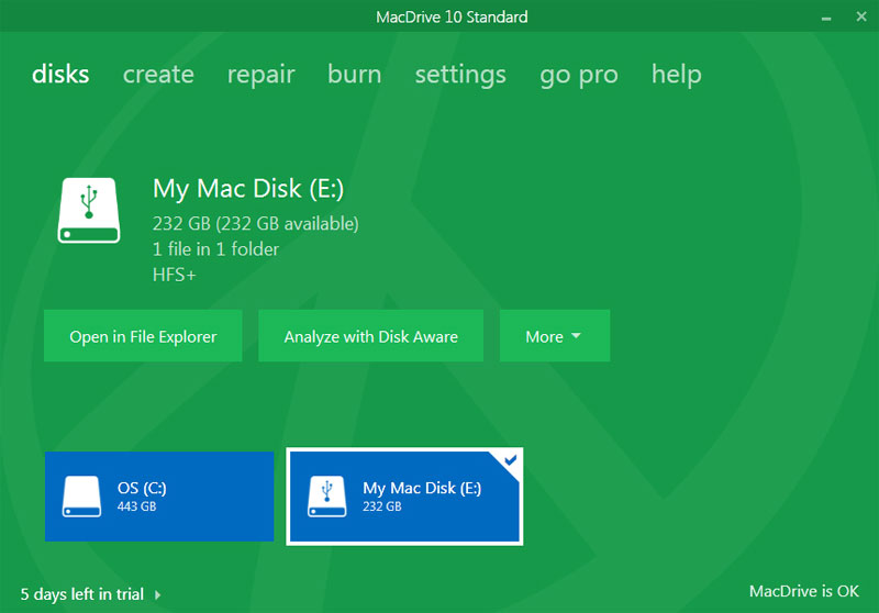 format a drive for windows 8 and mac osx